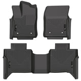 Husky Liners 2022 Toyota Tundra WeatherBeater CC CrewMax Front & 2nd Seat Floor Liner - Blk - 99481
