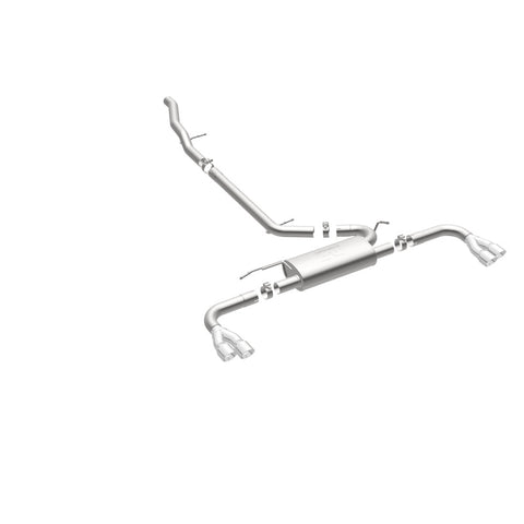 MagnaFlow 15-17 GMC Terrain V6 3.6L 409SS Cat-Back Exhaust Quad Split Rear with 3in Polished Tips - 19114