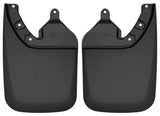 Husky Liners 2016 Toyota Tacoma w/ OE Fender Flares Custom Molded Rear Mud Guards - Black - 57941