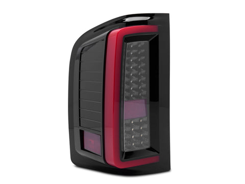 Raxiom 07-13 Chevy Silverado 1500 G2 LED Tail Lights- Black Housing (Clear Lens) - S112711
