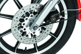Twin Power 84-17 Big Twin Exc 11.8 and Lug Mount 84-13 XL Front 11.5 Floating Rotor Mesh Silver - 666834