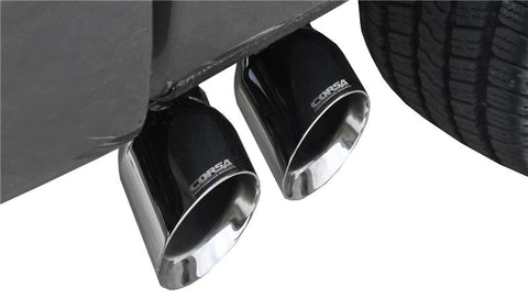 Corsa 2011-2014 Ford F-150 5.0L V8 Polished Sport Cat-Back Exhaust - 14393
