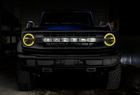 Oracle 2021 Ford Bronco DRL Upgrade w/ Halo Kit - ColorSHIFT w/ 2.0 Controller - 1468-333