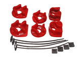 Energy Suspension 90-93 Acura Integra Red Motor Mount Inserts (2 Torque Mount Positions) - 16.1109R