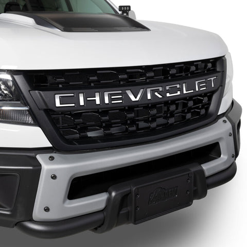 Putco 2020 Chevy Silverado HD - Grille Letters - Stainless Steel Chevrolet Letters - 55553GM