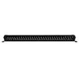 Go Rhino Xplor Blackout Series Dbl Row LED Light Bar (Side/Track Mount) 32in. - Blk - 753003011CDS