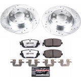 Power Stop 06-15 Mazda MX-5 Miata Rear Z26 Street Warrior Brake Kit - K2451-26