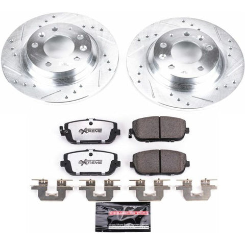 Power Stop 06-15 Mazda MX-5 Miata Rear Z26 Street Warrior Brake Kit - K2451-26