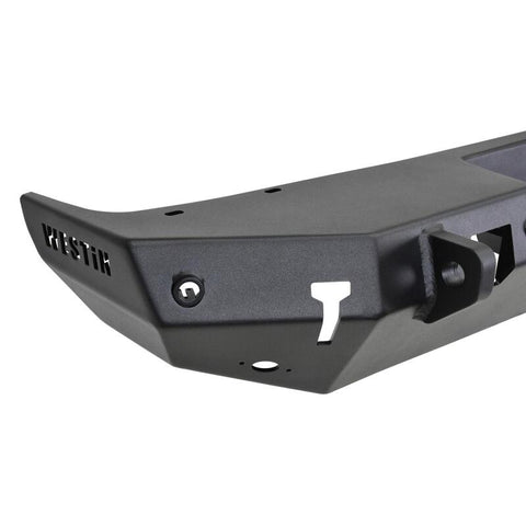 Westin 18-19 Jeep Wrangler JL WJ2 Rear Bumper w/ Sensors (Excl. Wrangler JK) - Textured Black - 59-82045