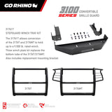 Go Rhino 19-20 Chevrolet Silverado 1500 3000 Extreme Series StepGuard - Textured Black - 3176T