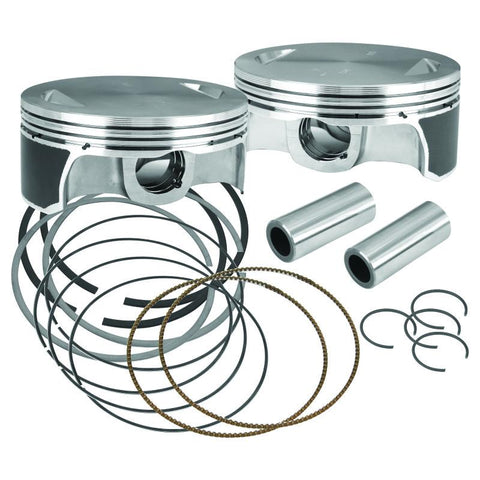 S&S Cycle 2007+ BT 4-1/8in FD Piston Set - .020in - 106-3964A