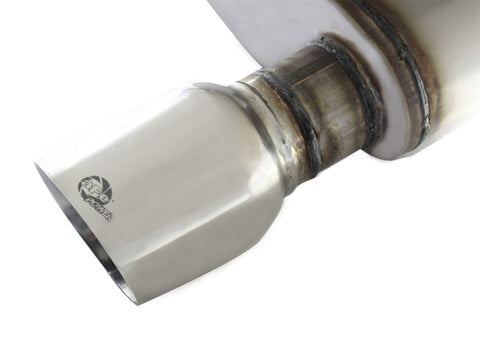 aFe MACHForce XP Exhaust 11-14 Ford Mustang GT V8-5.0L 3in. SS Axle-Back w/Polished Tips - 49-43052-P