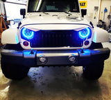 Oracle 7in High Powered LED Headlights - Black Bezel - Dynamic - Dynamic - 5769-332