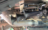 Kleinn 17-26 Ford F-250/ F-350/ F-450 Onboard Air System w/ Model 230 Horns - SDKIT17-230STL