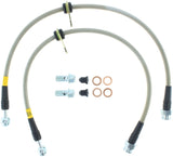 StopTech 07-09 Ford Edge / 07-09 Lincoln MKX Stainless Steel Rear Brake Lines - 950.61505