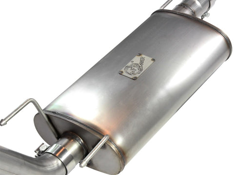 aFe MACHForce XP Exhausts Cat-Back SS-409 EXH CB Toyota Tacoma 05-13 V6-4.0L (Blk Tip) - 49-46001-1B