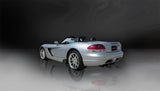 Corsa 2003-06 Dodge Viper 8.3L Polished Sport Cat-Back Exhaust (2.5in Inlet for Use w/ Stock Conv.) - 14176