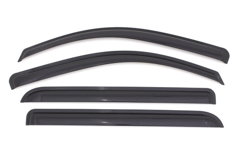 AVS 15-18 Chevy Silverado 2500 Crew Cab Ventvisor Outside Mount Window Deflectors 4pc - Smoke - 94536