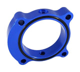 Torque Solution Throttle Body Spacer Kia Optima 2.0T  - Blue - TS-TBS-029BU-1