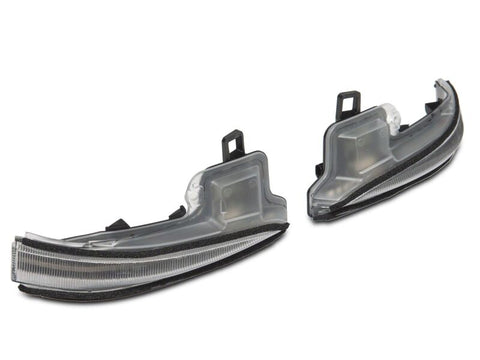 Raxiom 16-23 Toyota Tacoma Axial Series Amber LED Mirror Lights- Clear - TT31364