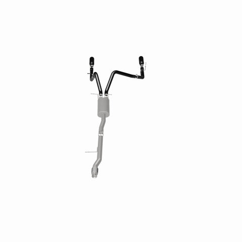 MagnaFlow SYS Cat-Back 4in Black Dual Split Rear Tips 14-15 Chevy Silverado/GMC Sierra 4.3L-5.3L - 15361