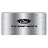 Ford Racing Stainless Steel Marque Plate - M-1828-LS