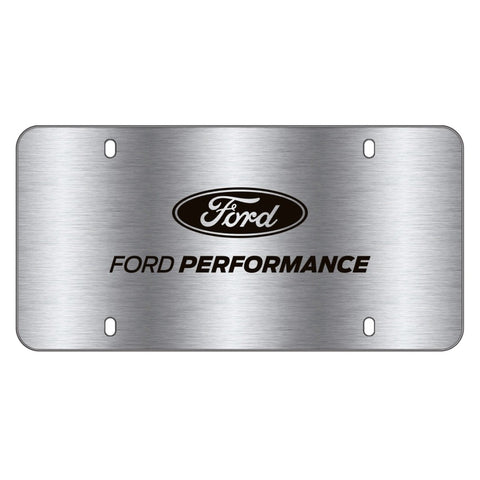 Ford Racing Stainless Steel Marque Plate - M-1828-LS
