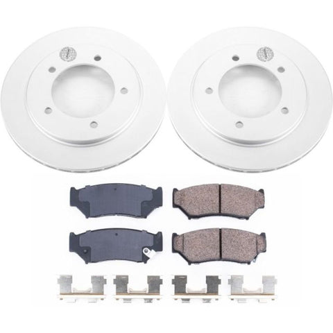 Power Stop 00-04 Chevrolet Tracker Front Z17 Evolution Geomet Coated Brake Kit - CRK5014