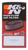 K&N Custom Racing Assembly - Round Tapered - Red 1.375in Neck Flange - 2.25in Over Height - 56-9320