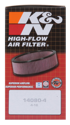 K&N Custom Air Filter - Round 5-5/16in OD 4-1/16in ID 2-3/8in H - E-3506