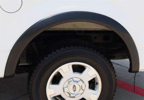 Lund 09-14 Ford F-150 (Excl Raptor) SX-Sport Style Smooth Elite Series Fender Flares - Black (2 Pc.) - SX312SB
