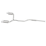 MagnaFlow Sys C/B 2015 Honda Accord 3.5L V6 2.5in SS Dual Split Rear Polished 4.5 Tip - 19181