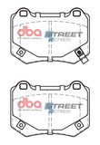 DBA 18-21 Subaru WRX STI Rear Street Series Brake Pads - DB15007SS