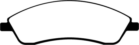 EBC 06-07 Cadillac CTS 2.8 (Sports Suspension) Greenstuff Front Brake Pads - DP21692