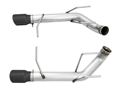 AWE Tuning S197 Mustang GT Axle-Back Exhaust - Track Edition (Diamond Black Tips) - 3020-33044