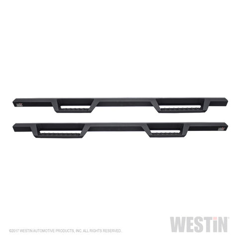 Westin/HDX 17-18 Ford F-150 SuperCrew Drop Nerf Step Bars - Textured Black - 56-13945