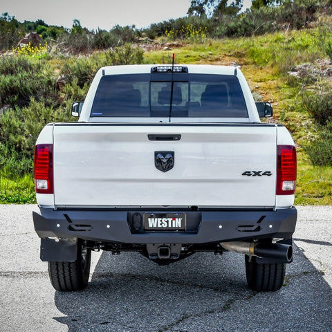 Westin 09-18 Ram 1500 Pro-Series Rear Bumper - Textured Black - 58-421025