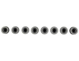 Ford Racing M14 x 1.5 Black Lug Nut - Set of 8 - M-1012-SB