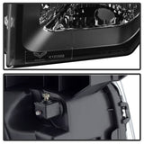 xTune Ford F150 09-14 Projector Headlights Halogen Model Only LED Halo Black PRO-JH-FF15009-CFB-BK - 9032226