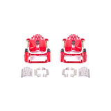 Power Stop 04-05 Cadillac XLR Rear Red Calipers w/Brackets - Pair - S4698