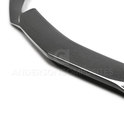 Anderson Composites 17-18 Chevy Camaro ZL1 1LE Carbon Fiber Front Splitter - AC-FL17CHCAMZL-LE