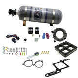 Nitrous Express Dominator Single Entry Crossbar Pro-Power Nitrous Kit (100-500HP) w/Comp Bottle - 63570-12