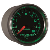 Autometer GS 0-1600 degree F Full Sweep Electronic Pyrometer Gauge - 3844