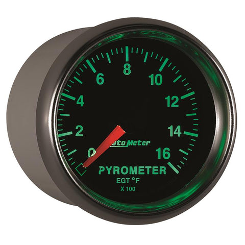 Autometer GS 0-1600 degree F Full Sweep Electronic Pyrometer Gauge - 3844