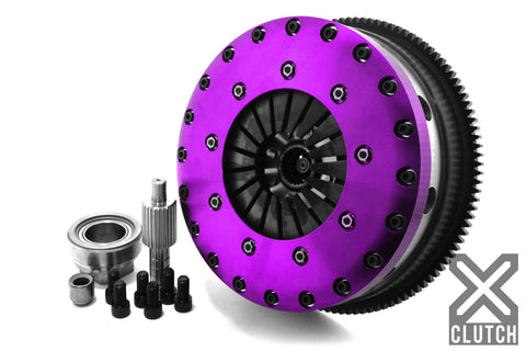 XClutch 11-13 BMW 335is Base 3.0L 9in Twin Solid Organic Clutch Kit (6 Bolt/PB in Input Shaft) - XKBM23594-2G