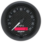 Autometer GT Series 3-3/8in In Dash 0-160 MPH Electronic Programmable Speedometer - 8088