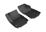 3D MAXpider 2018-2020 GMC Terrain Kagu 1st Row Floormat - Black - L1GM02311509