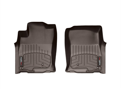WeatherTech 11-12 Toyota 4Runner Front FloorLiners - Cocoa - 473611