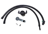 J&amp;L 2020-2024 Ford Explorer 2.3L EcoBoost Driver Side Oil Separator 3.0 - Black Anodized - 3055D-B
