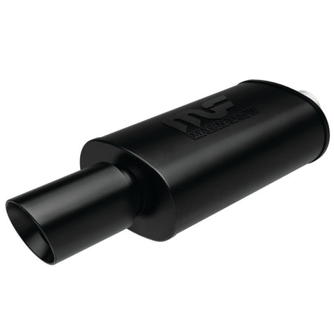 MagnaFlow Muffler with Tip Mag Blk 14x5x8 2.25/4 - 14868